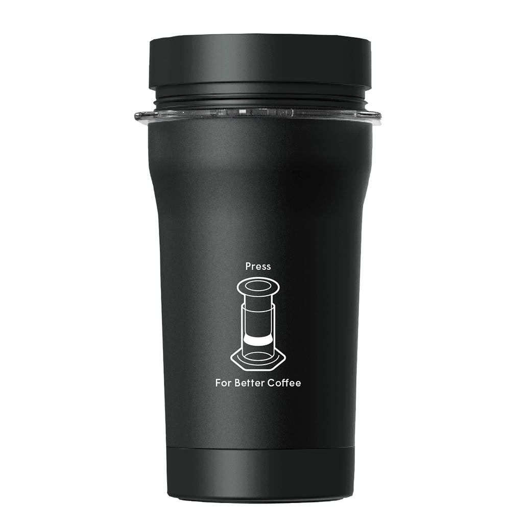 AeroPress GO Plus Travel Coffee Press AeroPress 15PLBK05 Coffee Makers One Size / Black