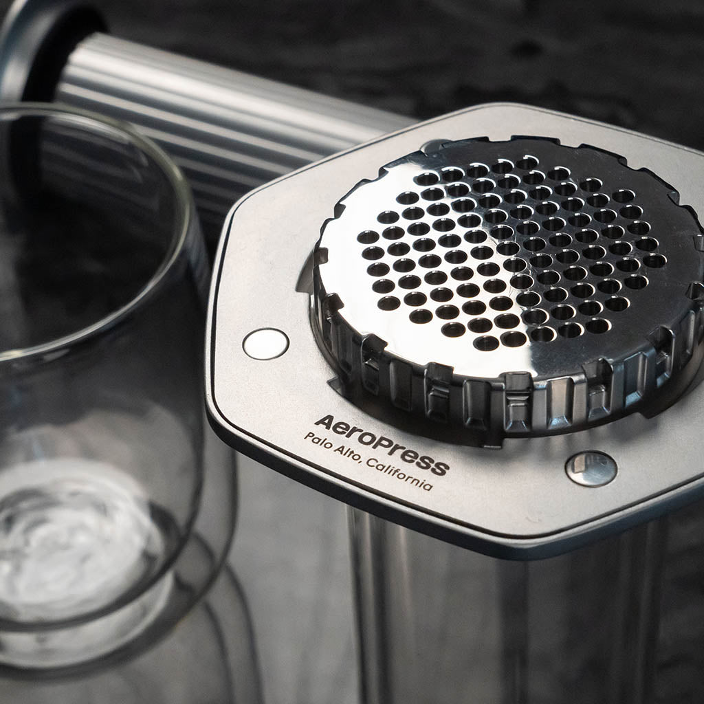 AeroPress Premium Coffee Press AeroPress PR005 Coffee Makers One Size / Silver
