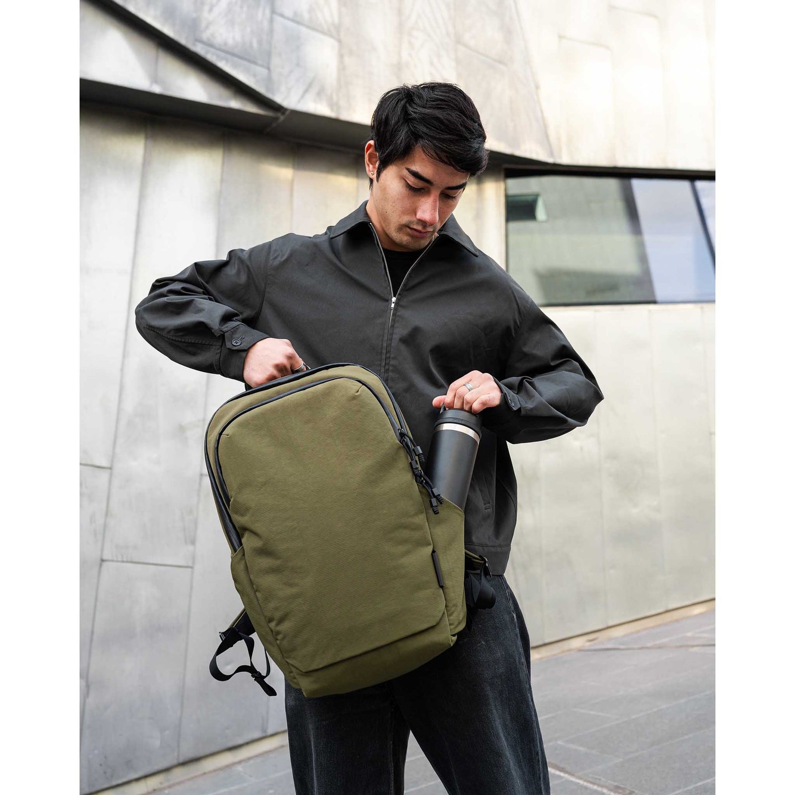 Bravo Backpack 23L Alpaka AA010610524 Backpacks 23L / Green | Axoflux 400D