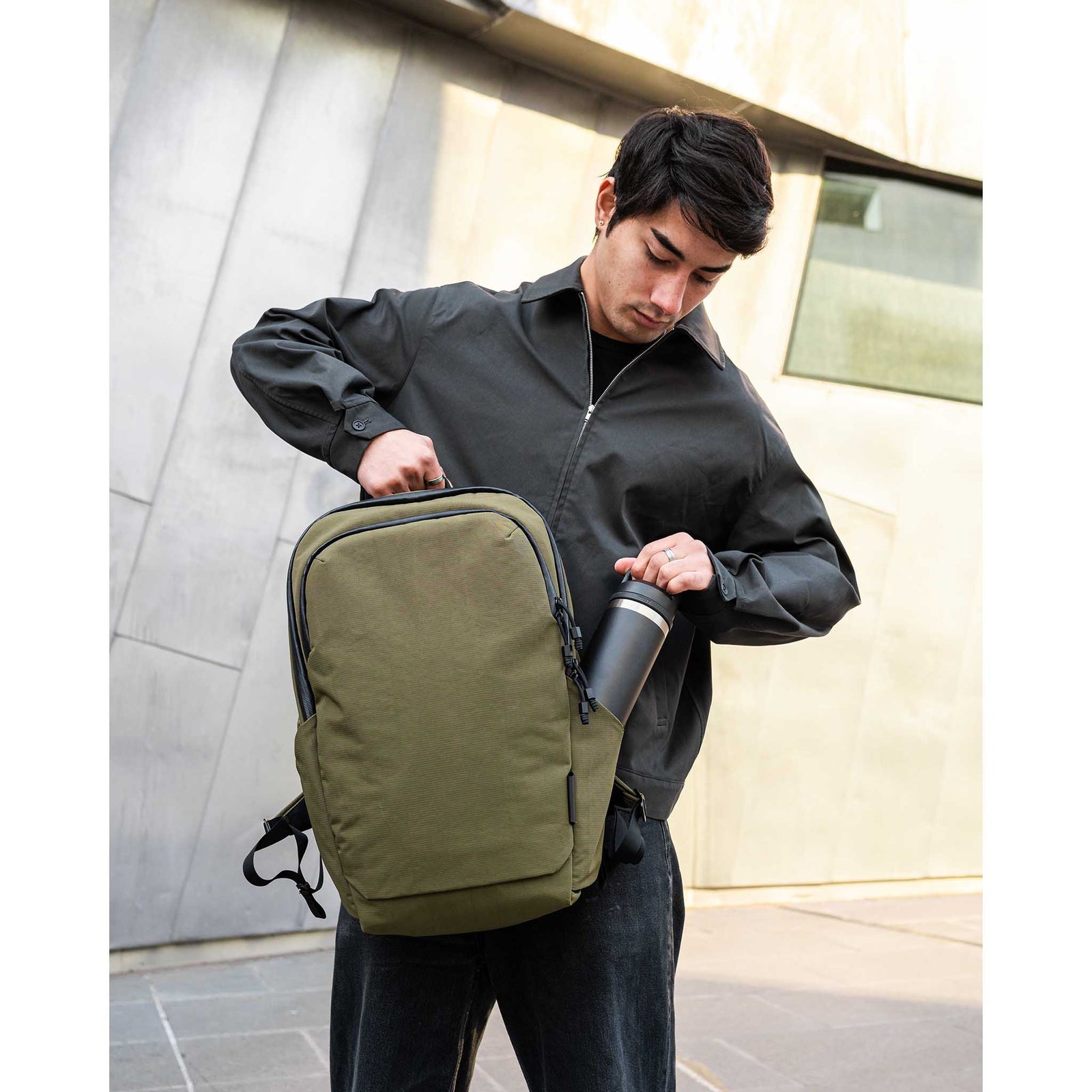 Bravo Backpack 23L Alpaka AA010610524 Backpacks 23L / Green | Axoflux 400D