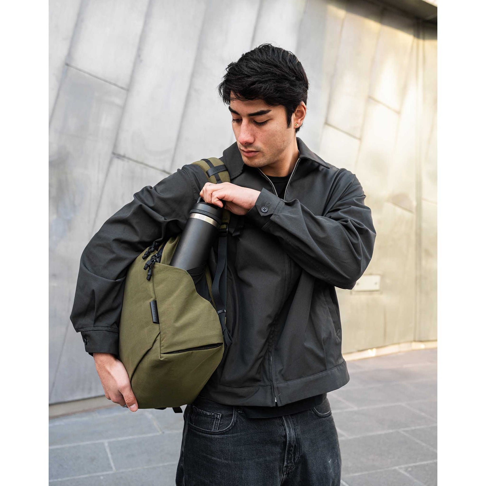 Bravo Backpack 23L Alpaka AA010610524 Backpacks 23L / Green | Axoflux 400D
