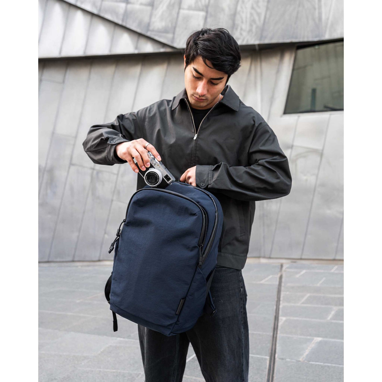 Bravo Backpack 23L Alpaka AA010610624 Backpacks 23L / Moonlight Blue | Axoflux 400D