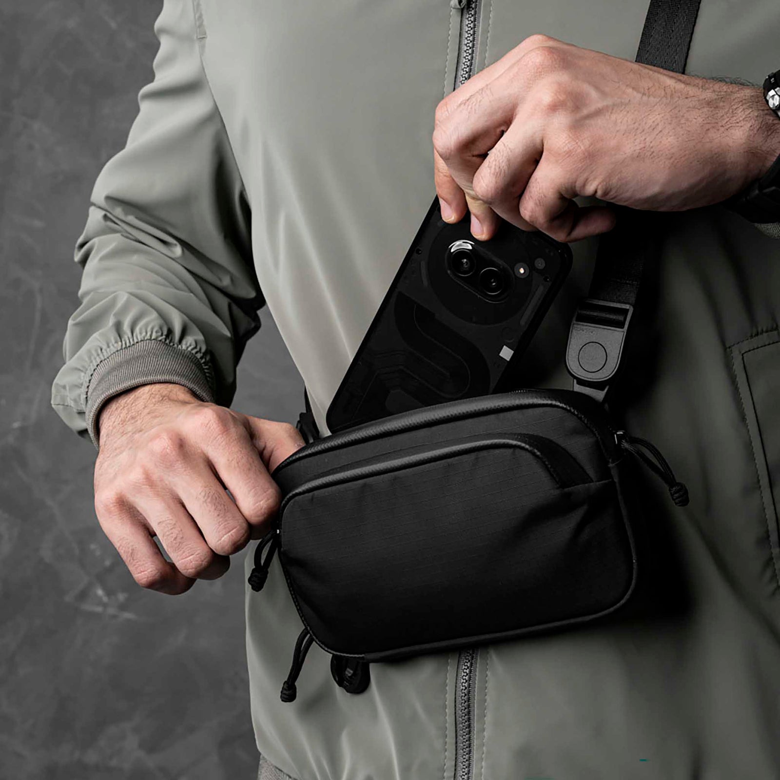 Bravo Passport Pouch Alpaka AD010990118 Wallets One Size / Black Axoflux 210D