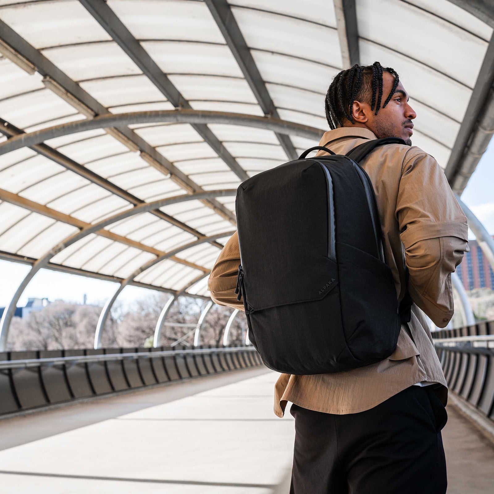Elements Backpack Pro Alpaka AA010360124 Backpacks 26L / Black | Axoflux 400D Ripstop Nylon