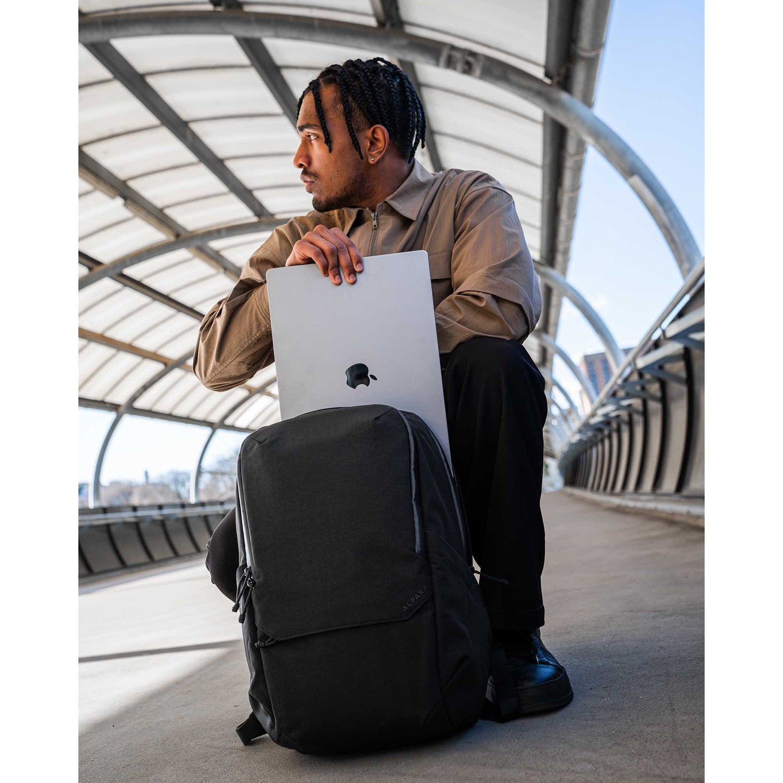 Elements Backpack Pro Alpaka AA010360124 Backpacks 26L / Black | Axoflux 400D Ripstop Nylon