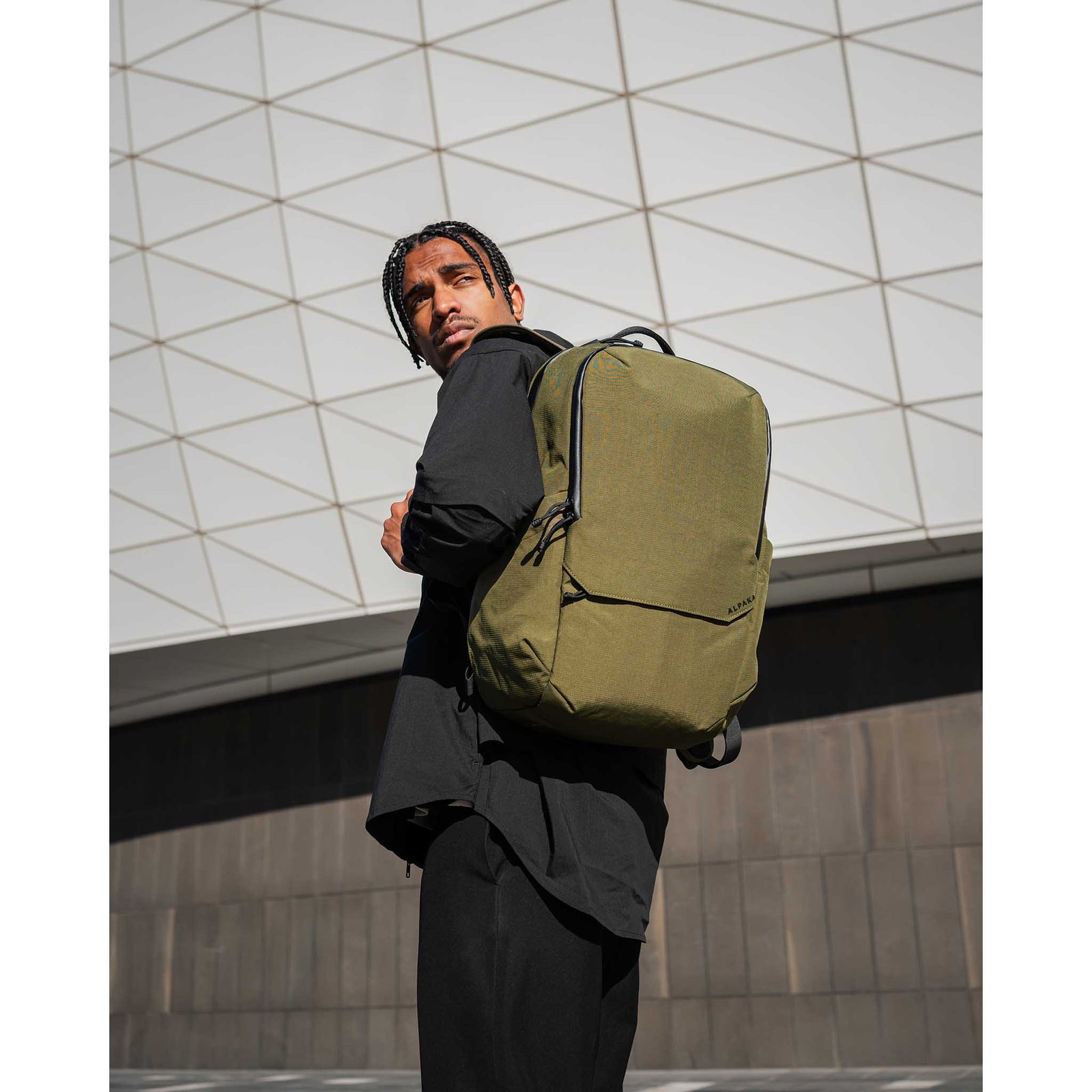 Elements Backpack Pro Alpaka AA010360524 Backpacks 26L / Green | Axoflux 400D Ripstop Nylon