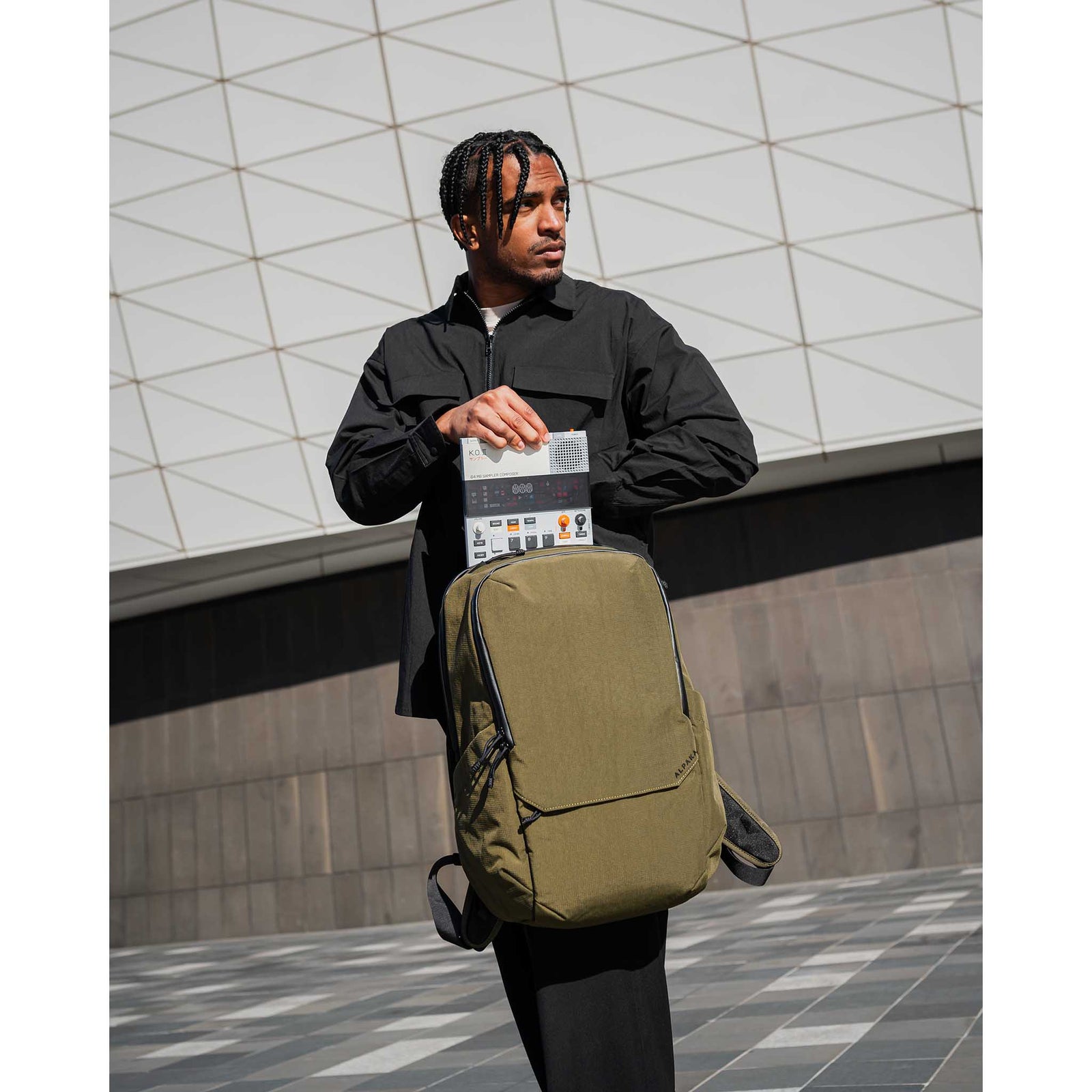 Elements Backpack Pro Alpaka AA010360524 Backpacks 26L / Green | Axoflux 400D Ripstop Nylon