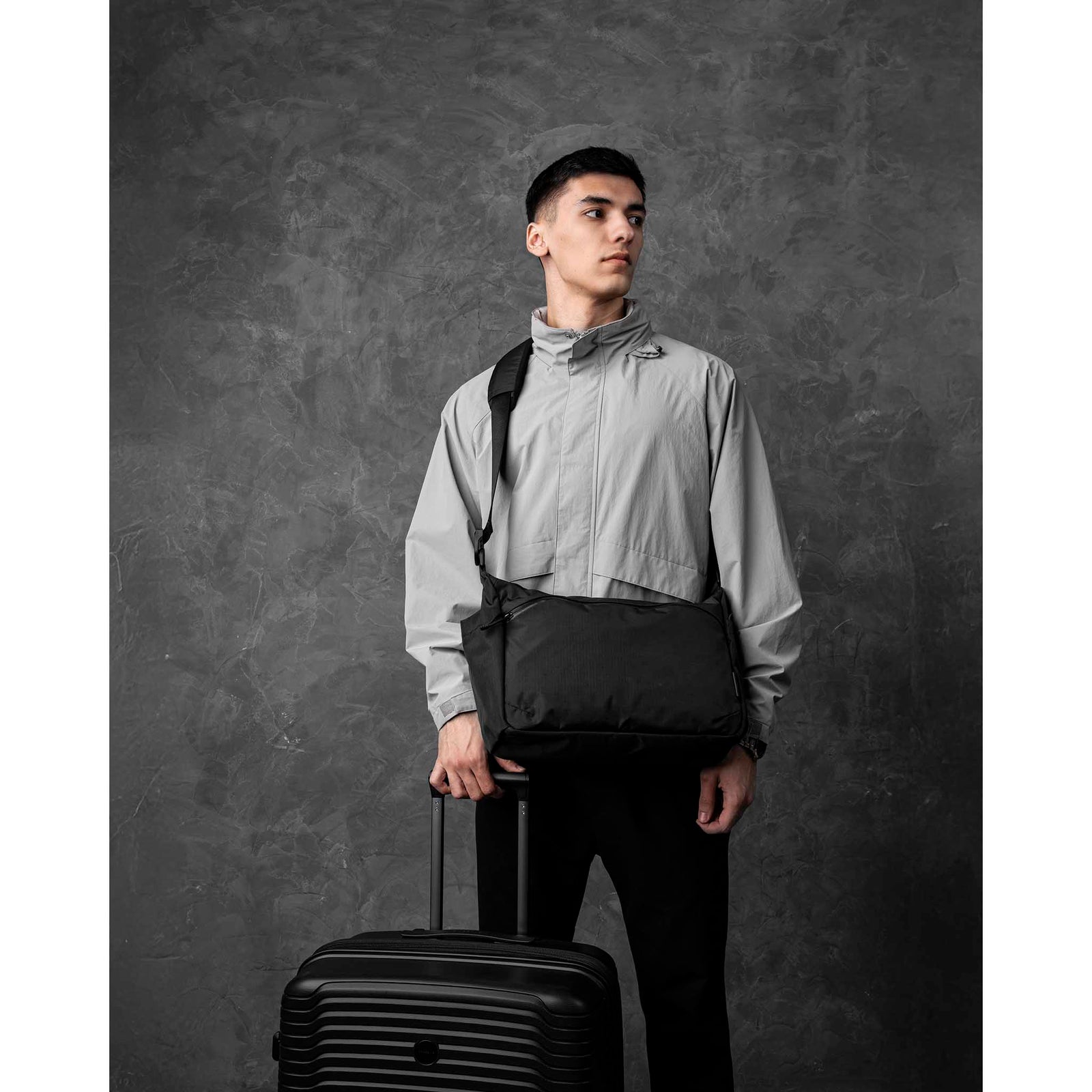 Flight Satchel Alpaka AD010860118 Satchels One Size / Black | Axoflux 210D
