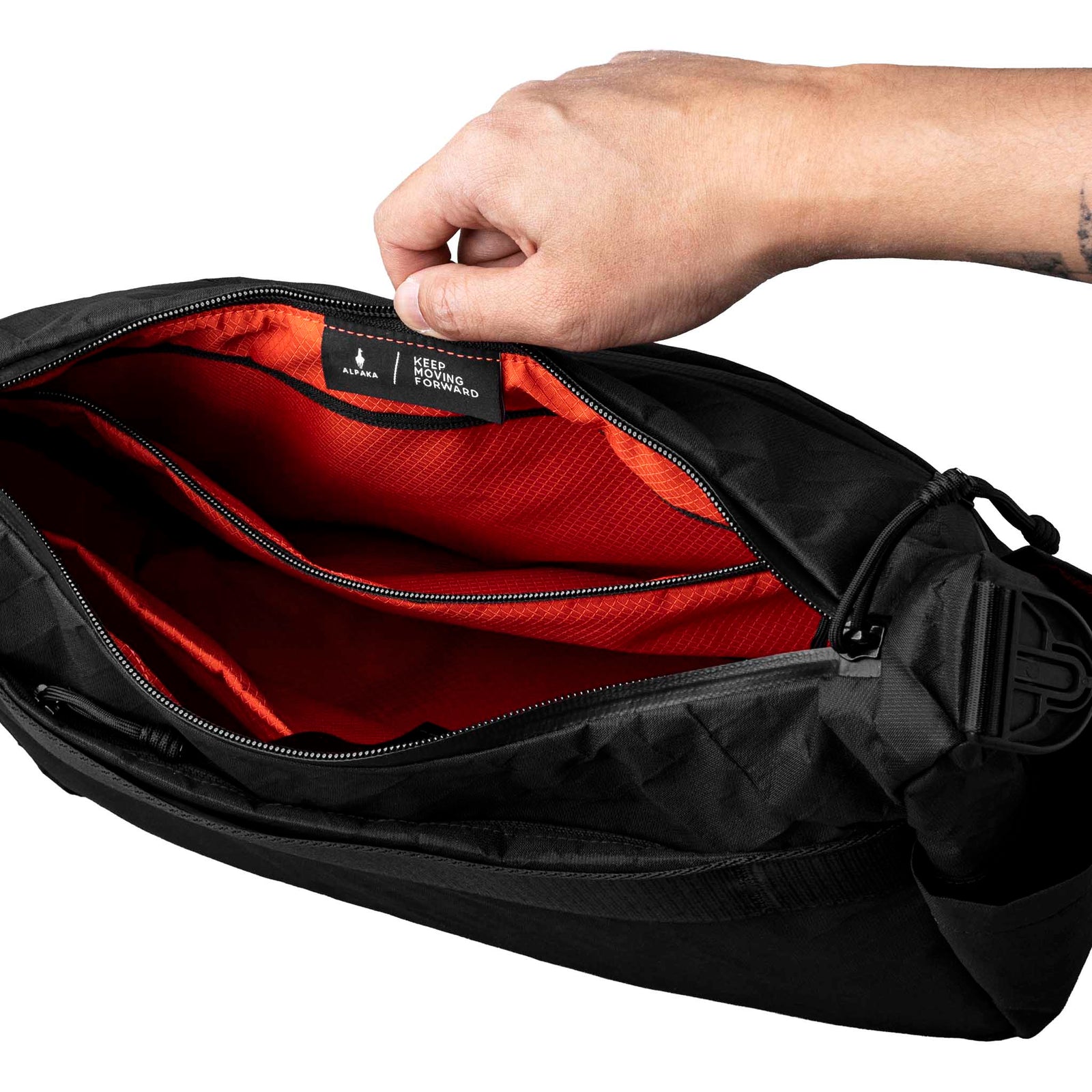 Flight Satchel Alpaka AD010860130 Satchels One Size / Black Ultradyne 100D