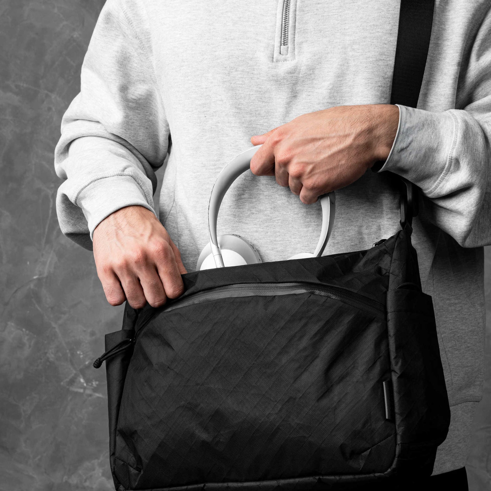 Flight Satchel Alpaka AD010860130 Satchels One Size / Black Ultradyne 100D