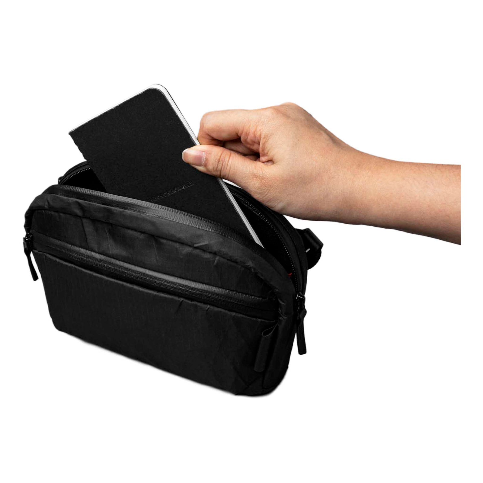 Flight Sling 1L Alpaka AA010530128 Sling Bags 1L / Black | X-Pac VX07 Ripstop