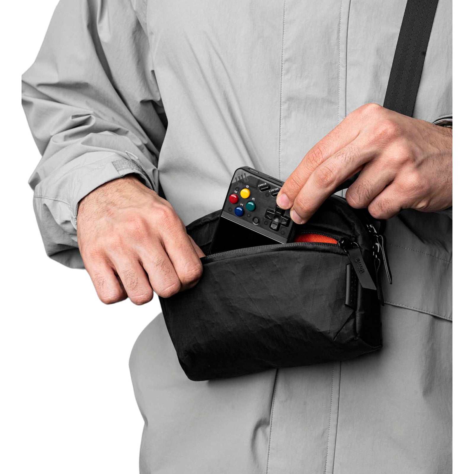 Flight Sling 1L Alpaka AA010530128 Sling Bags 1L / Black | X-Pac VX07 Ripstop