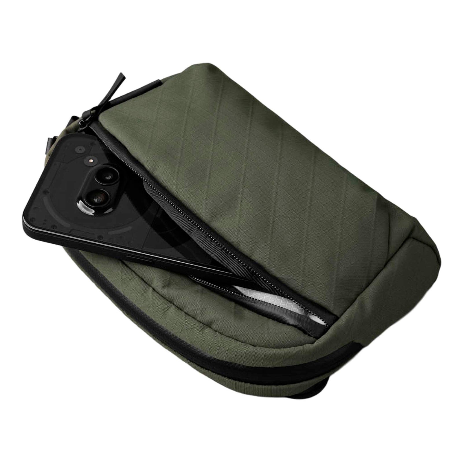 Flight Sling 1L Alpaka AA010530526 Sling Bags 1L / Green | Axogrid 210D