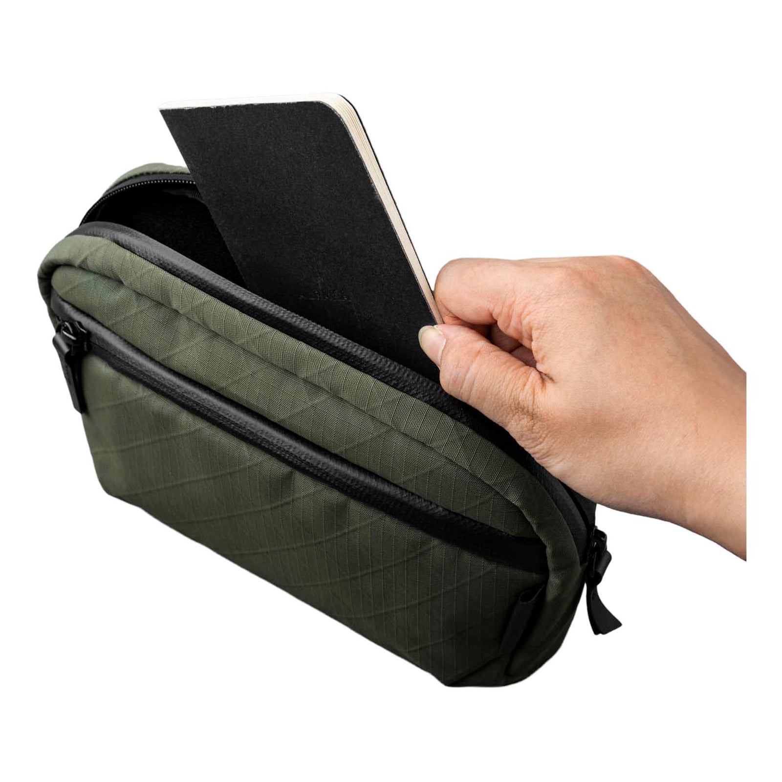 Flight Sling 1L Alpaka AA010530526 Sling Bags 1L / Green | Axogrid 210D