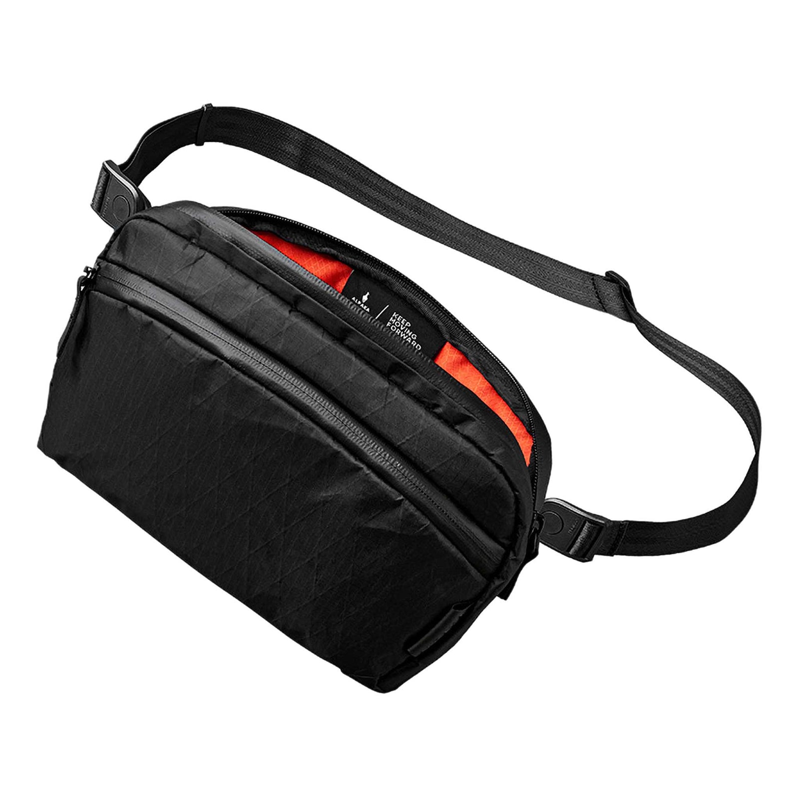 Flight Sling 2L Alpaka AA010460128 Sling Bags 2L / Black | X-Pac VX07 Ripstop