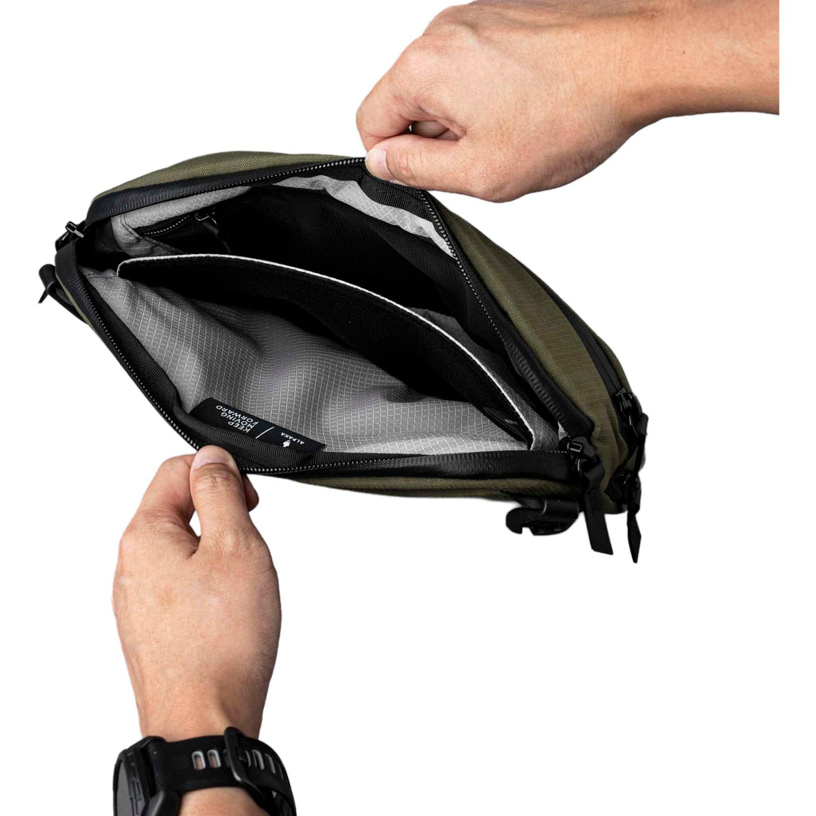 Flight Sling Pro Alpaka AA010870524 Sling Bags 2.5L / Green Axoflux 400D Ripstop Nylon