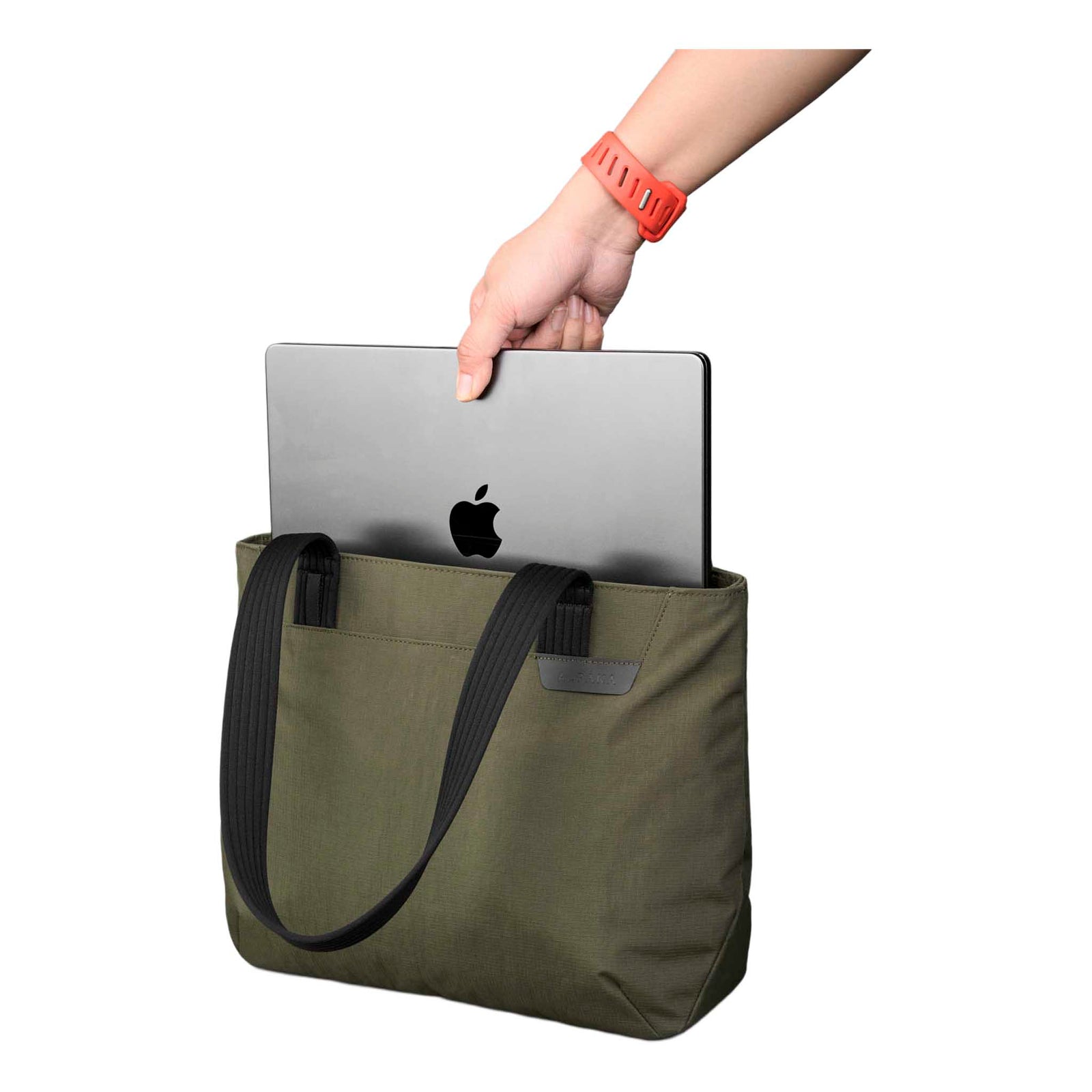 Flight Tote (S) Alpaka AD011010524 Tote Bags One Size / Green Axoflux 400D Ripstop Nylon