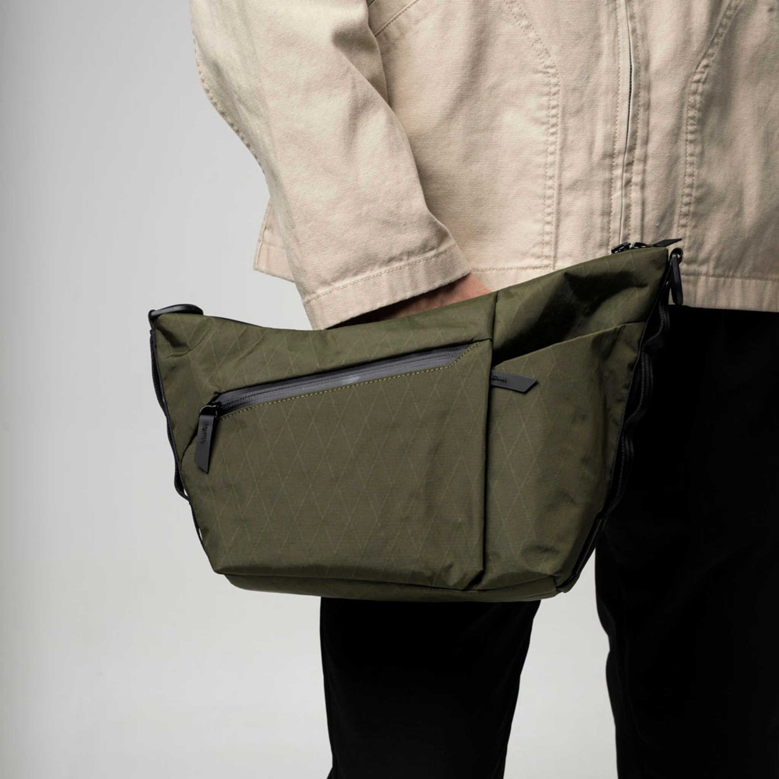 Flow Satchel Alpaka AD010700507 Satchels 4L / Olive Green X-Pac X42