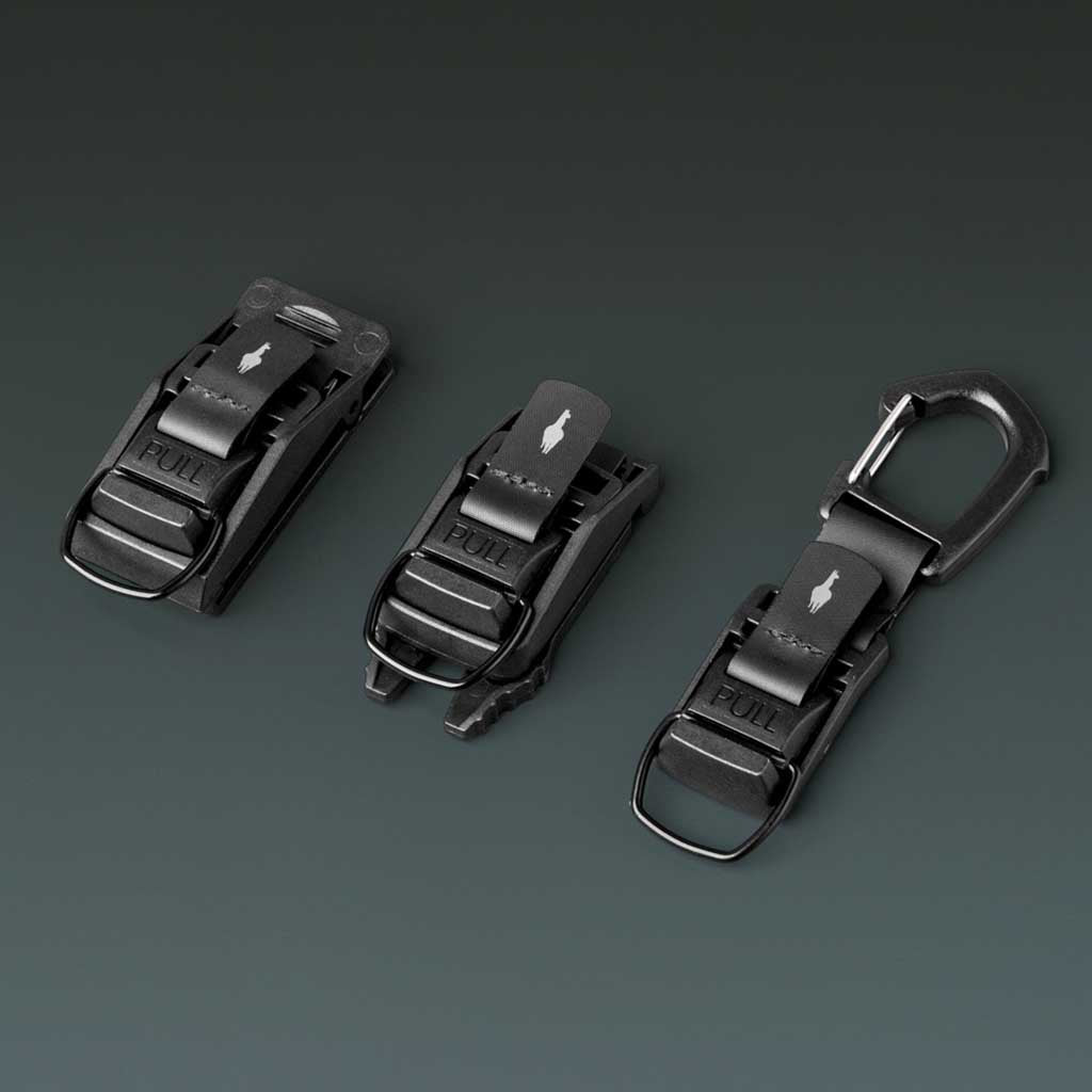 HUB Tactical Clip Alpaka AB010450100 Bag Accessories One Size / Black