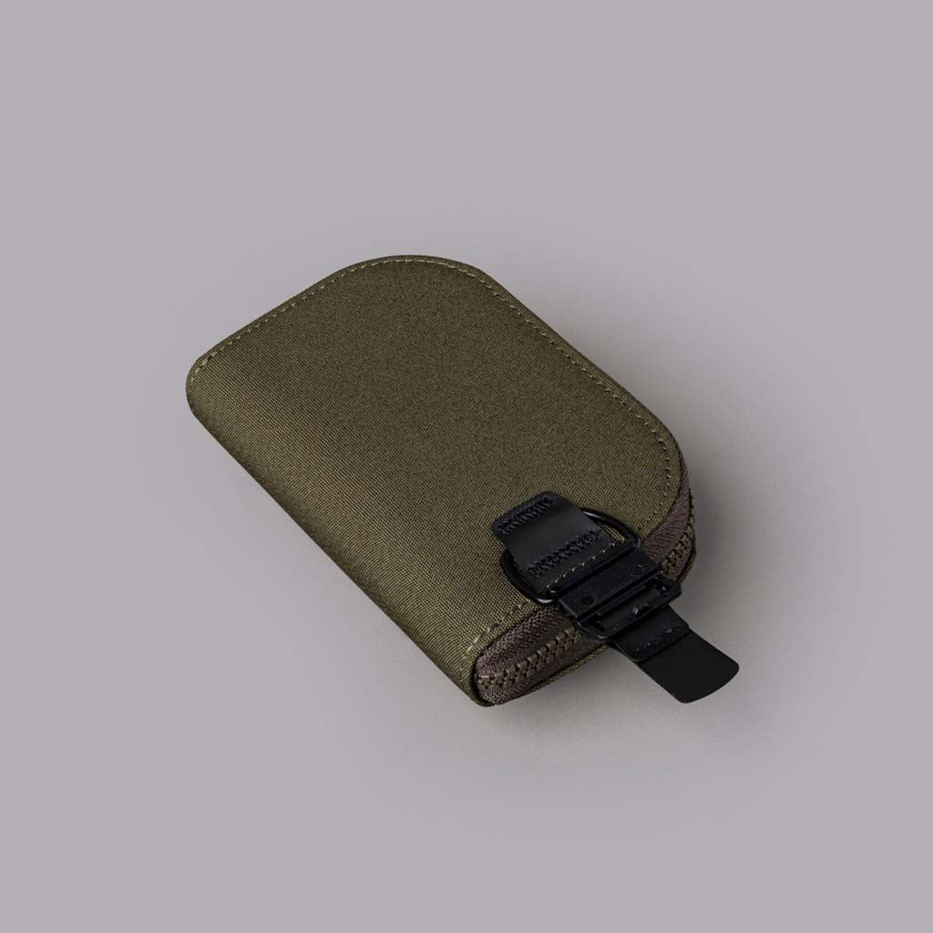 HUB Zip Pocket Alpaka AD010660521 Pouches One Size / Army Green | Axoflux 300D