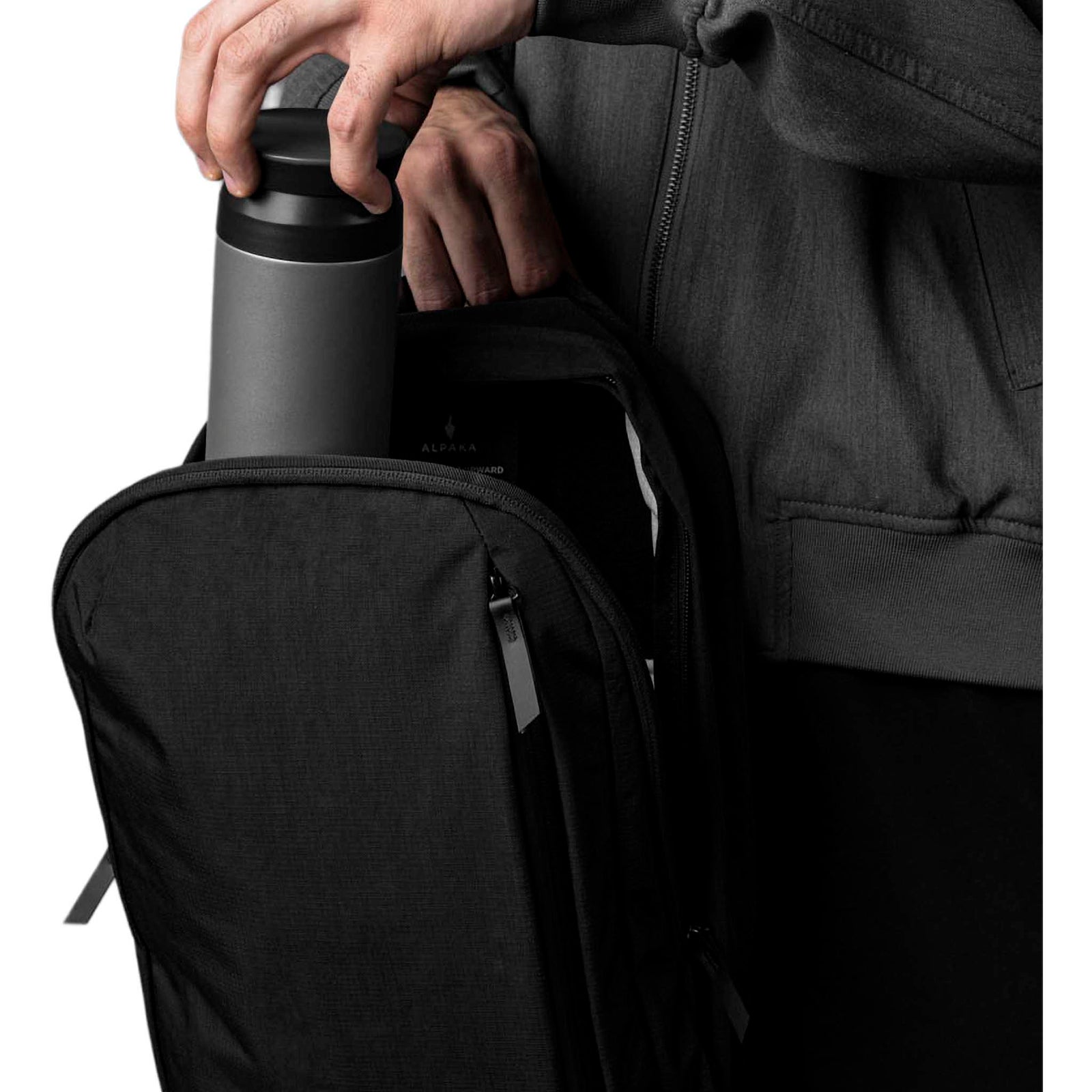 Metro Backpack Alpaka AA010470124 Backpacks 12L / Black | Axoflux 400D Ripstop Nylon