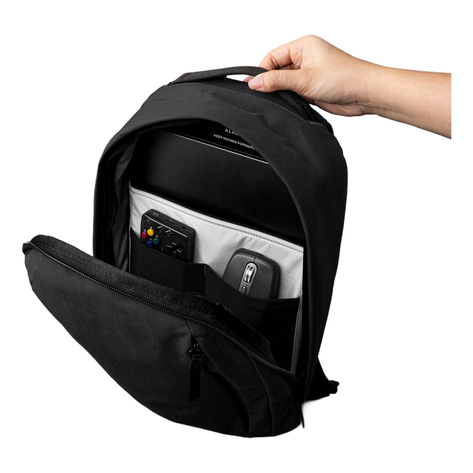 Metro Backpack Alpaka AA010470124 Backpacks 12L / Black | Axoflux 400D Ripstop Nylon