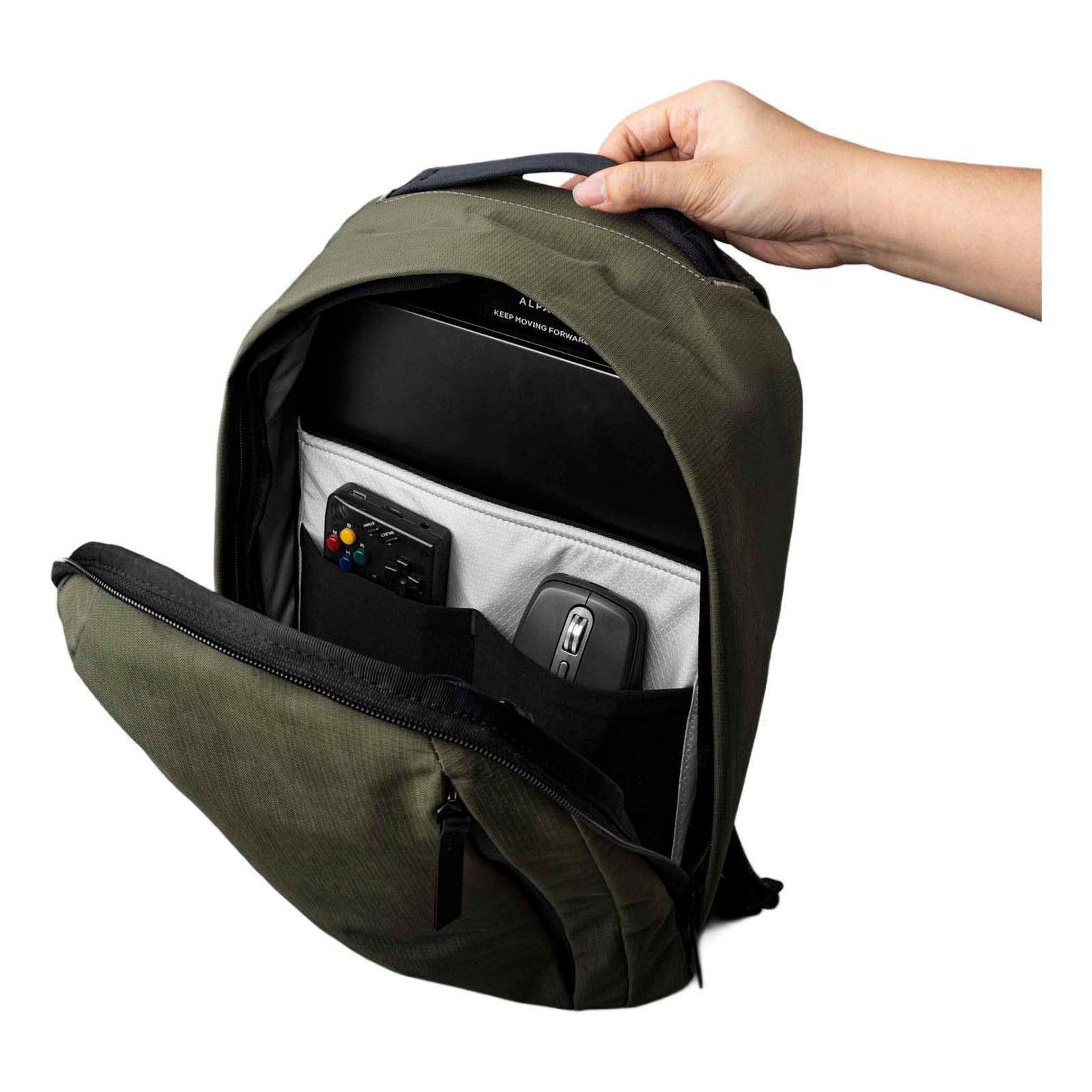 Metro Backpack Alpaka AA010470524 Backpacks 12L / Green |Axoflux 400D Ripstop Nylon