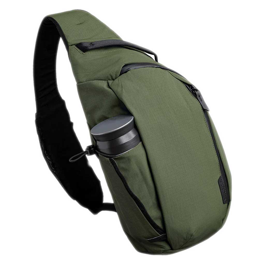 Metro Crossbody | Left Shoulder Alpaka AA010550518 Sling Bags One Size / Green | Axoflux 210D