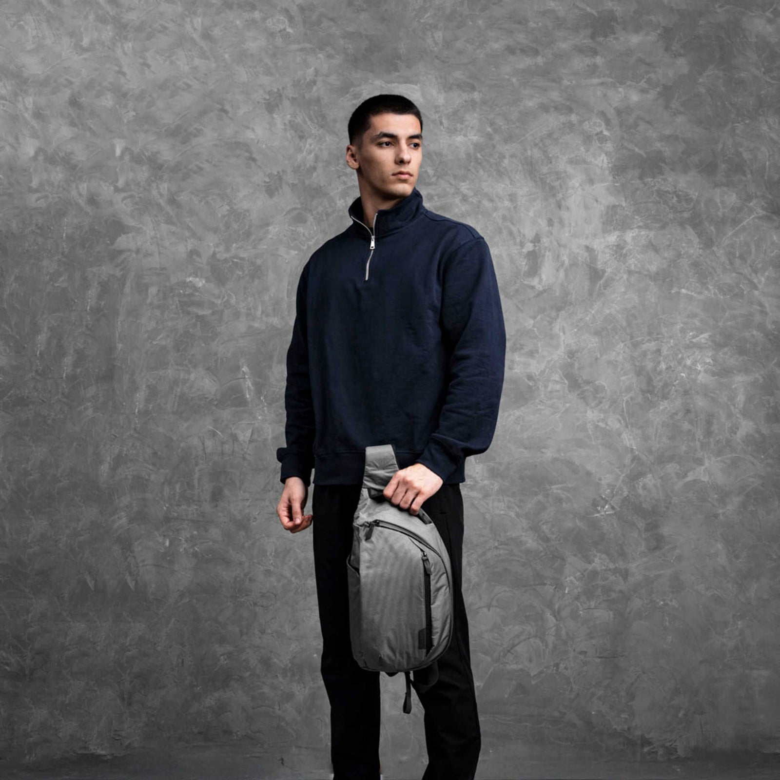 Metro Crossbody | Left Shoulder Alpaka AA010550230 Sling Bags One Size / Grey Ultradyne 100D