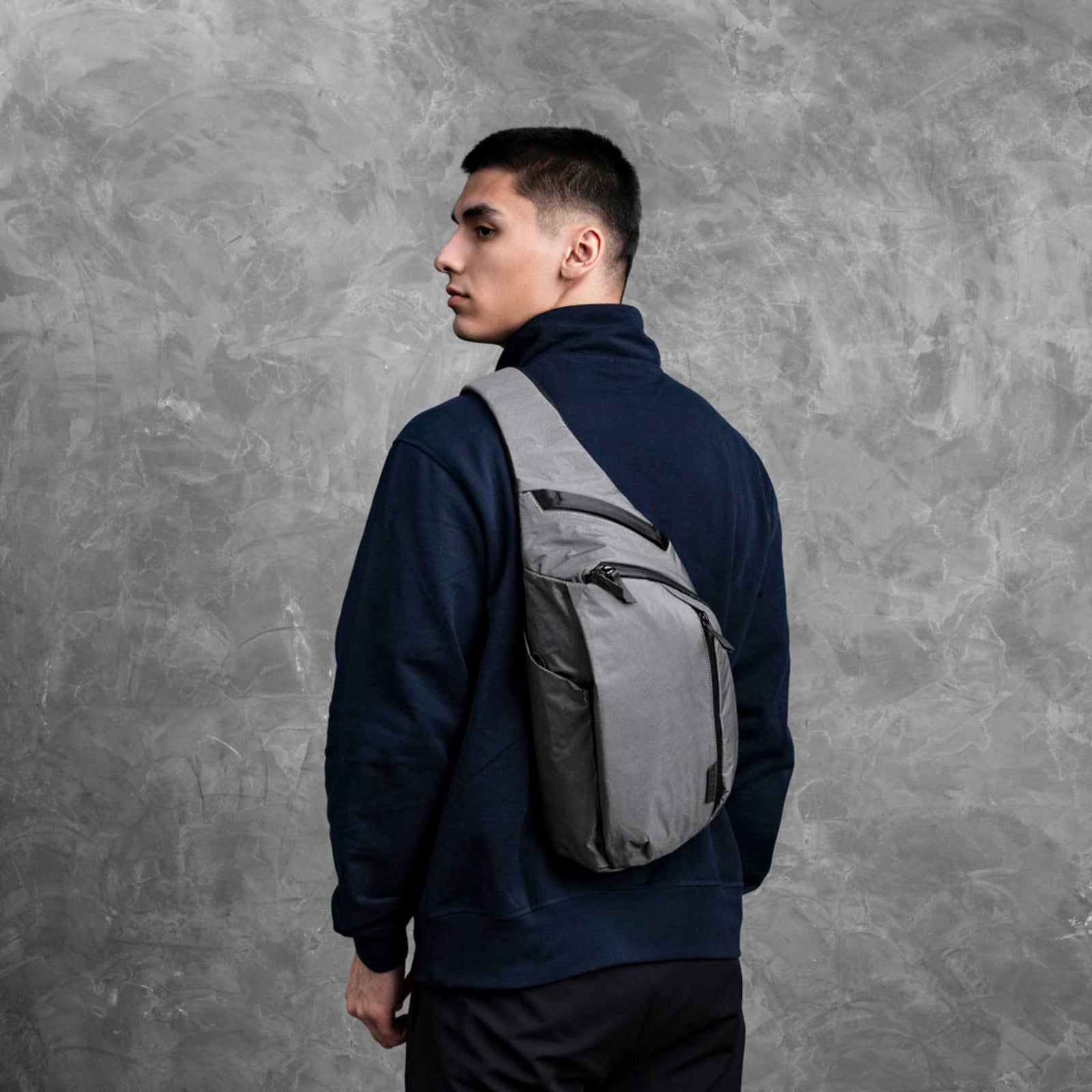 Metro Crossbody | Left Shoulder Alpaka AA010550230 Sling Bags One Size / Grey Ultradyne 100D