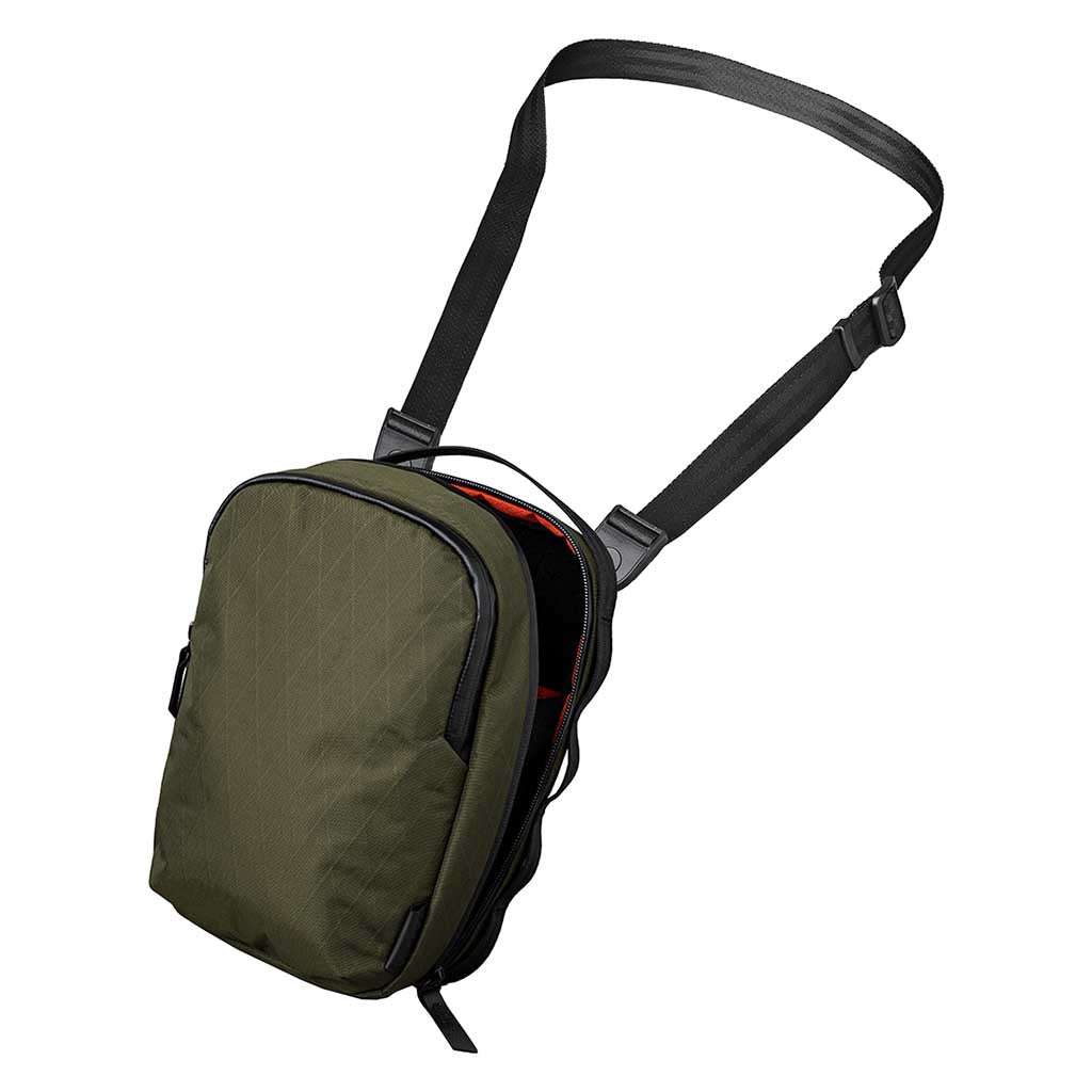 Metro Sling Max Alpaka AD010670506 Sling Bags 3L / Olive Green | X-Pac X42