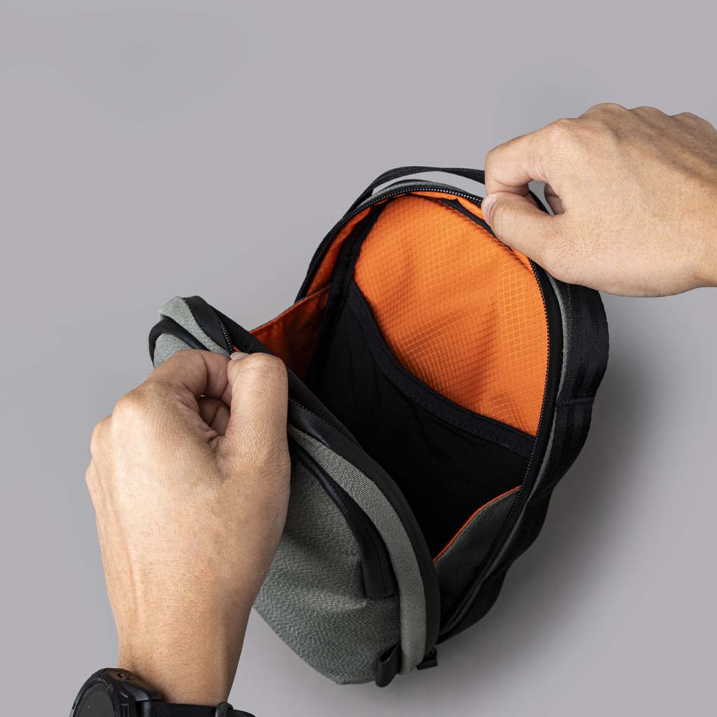 Metro Sling v2 Alpaka Sling Bags 2.5L / Grey | Axoflux 300D