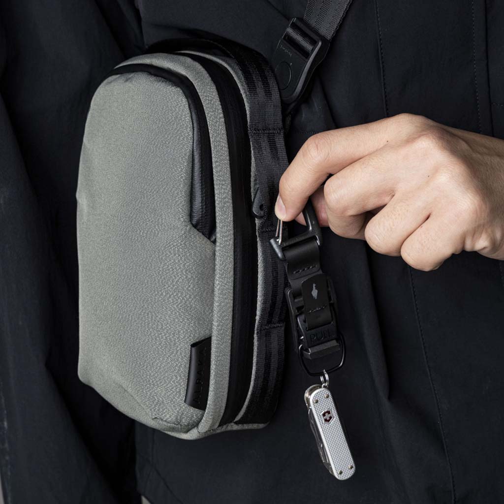 Metro Sling v2 Alpaka Sling Bags 2.5L / Grey | Axoflux 300D