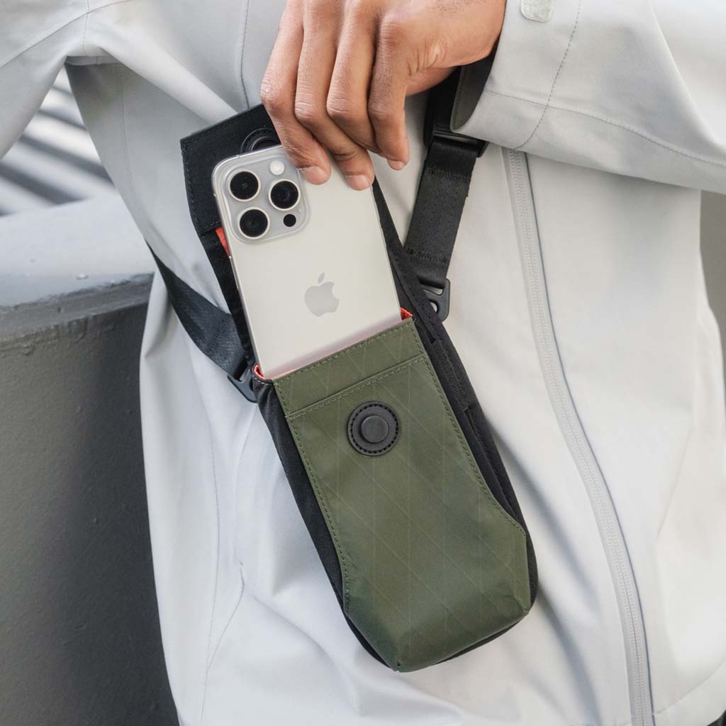 Modular Phone Sling v2 Alpaka AD010600503 Phone Pockets One Size / Dark Green | X-Pac VX21