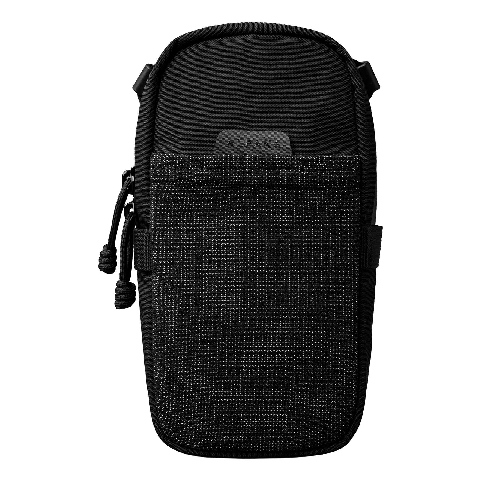Modular Shoulder Pocket Max Alpaka AD010930131 Phone Pockets Max / Black | Axoflux 400D Washed Nylon