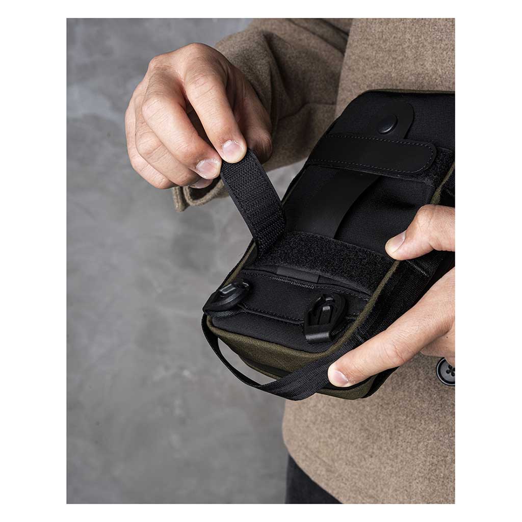 Modular Sling V2 Alpaka AD010740522 Sling Bags One Size / Army Green | Axogrid 300D