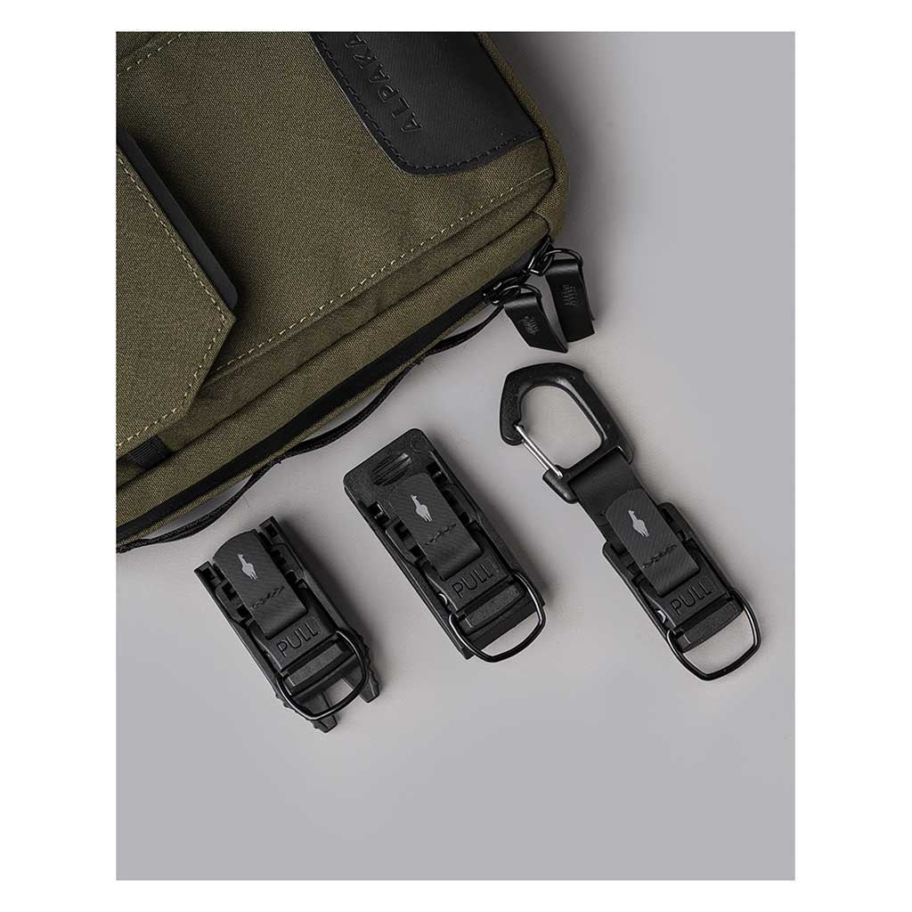 Modular Sling V2 Alpaka AD010740522 Sling Bags One Size / Army Green | Axogrid 300D