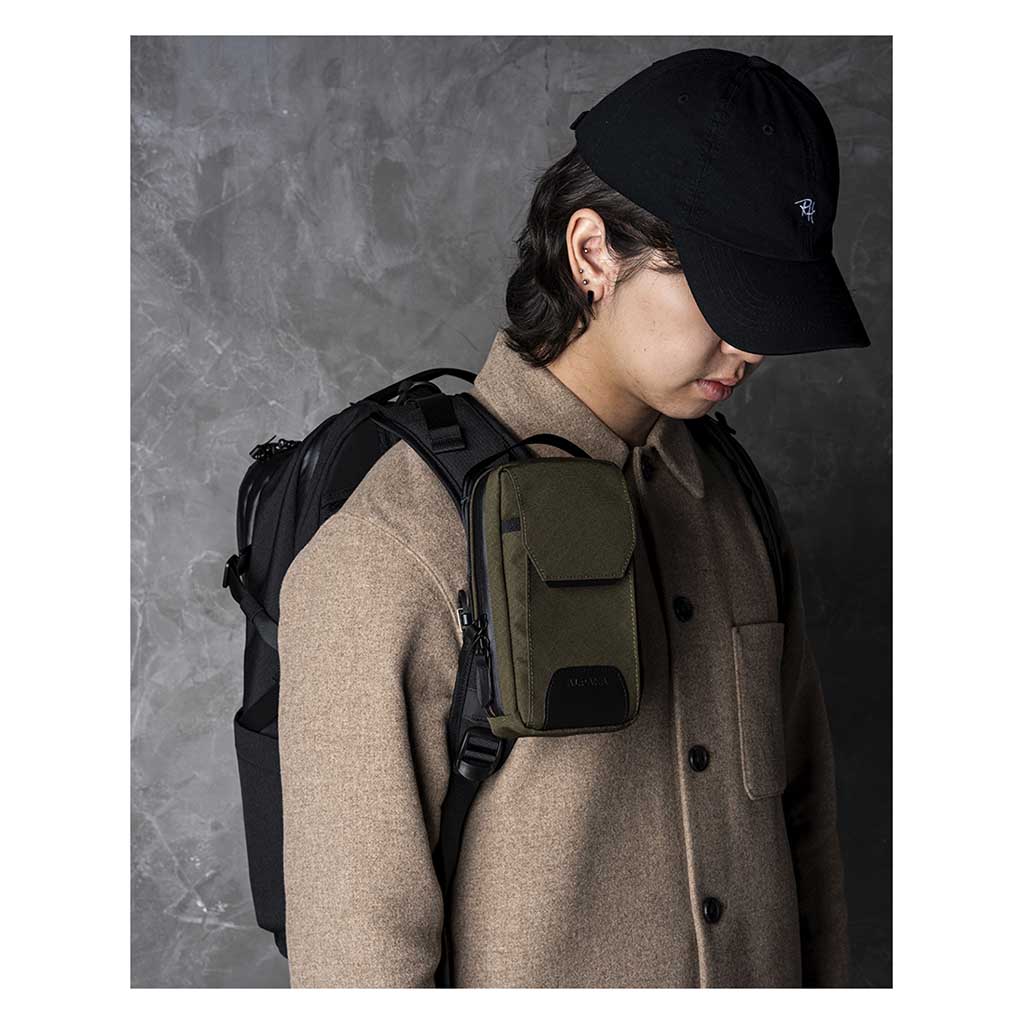 Modular Sling V2 Alpaka AD010740522 Sling Bags One Size / Army Green | Axogrid 300D