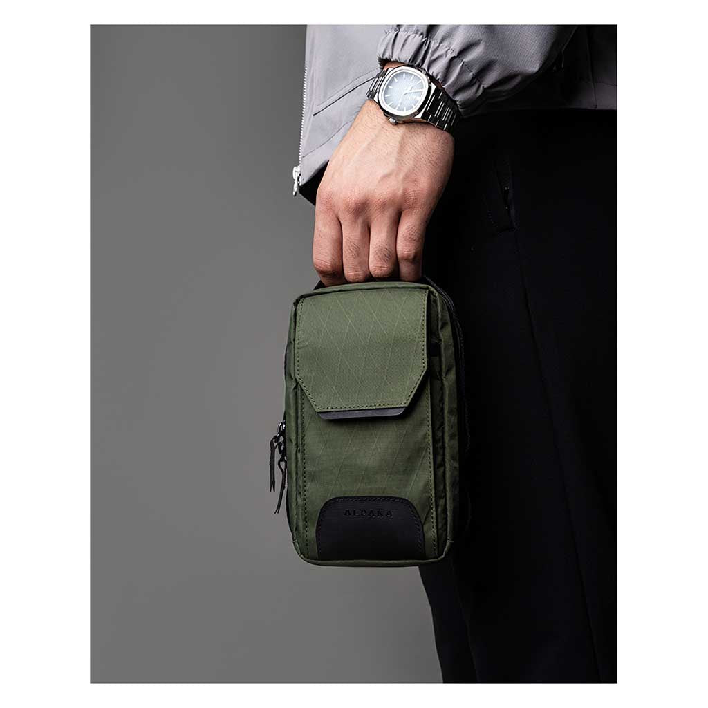 Modular Sling V2 Alpaka AD010740503 Sling Bags One Size / Dark Green | X-Pac VX21