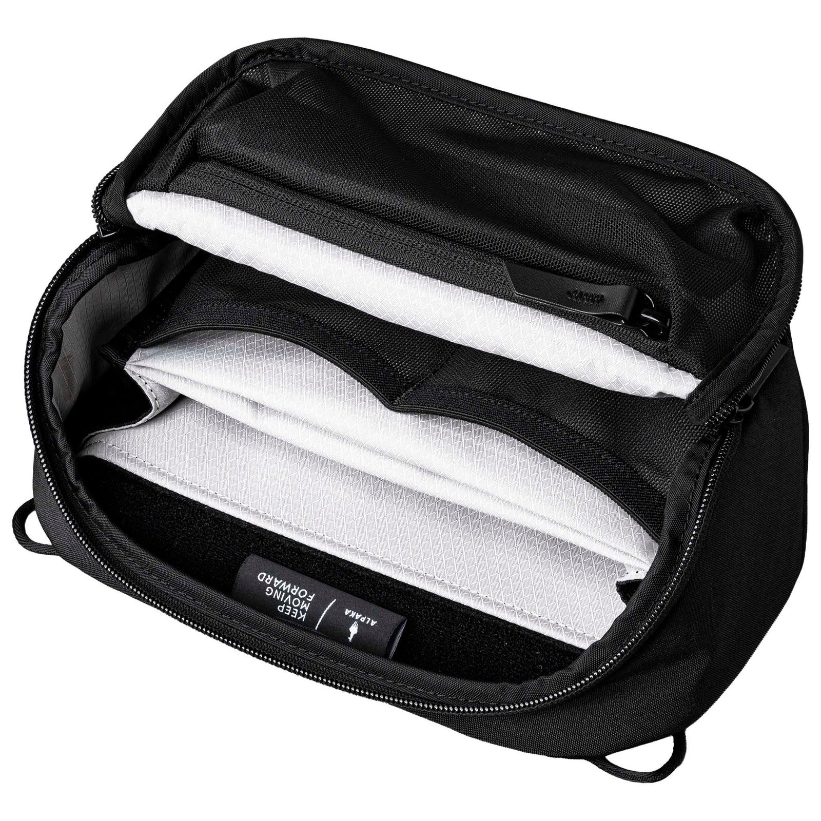 Vertex Pouch Mini Alpaka AD010730121 Tech Pouches 2L / Black | Axoflux 300D