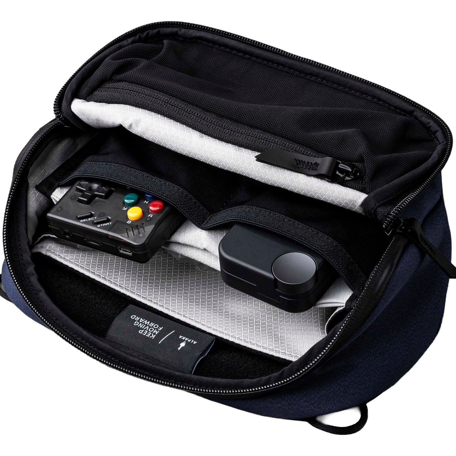 Vertex Pouch Mini Alpaka AD010730621 Tech Pouches 2L / Blue | Axoflux 300D