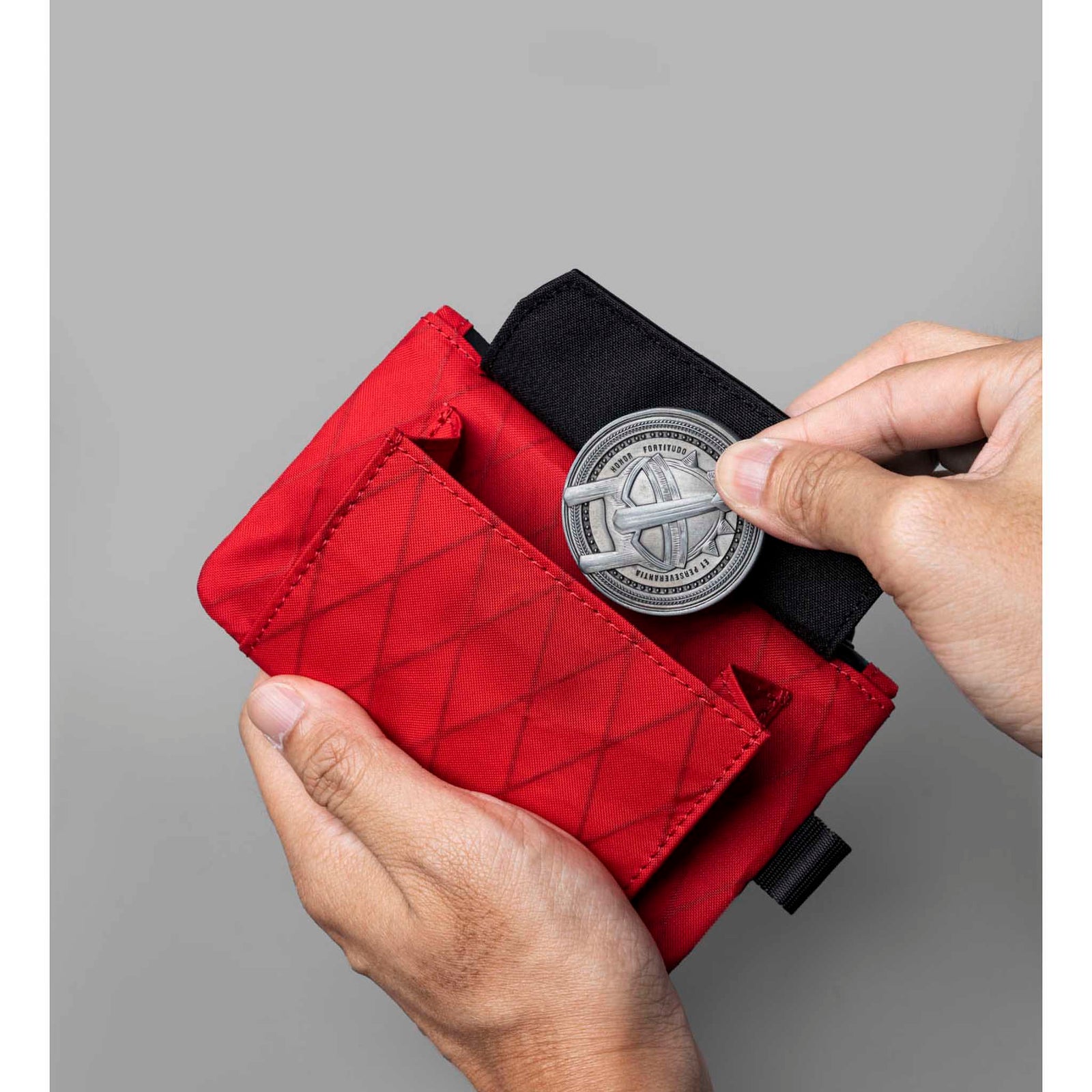 Zip Pouch Coin Alpaka AD010611003 Pouches One Size / True Red | X-Pac VX21