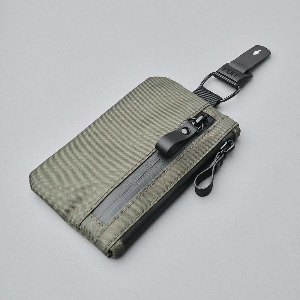 Zip Pouch Alpaka AD010080503 Pouches One Size / Dark Green | X-Pac VX21