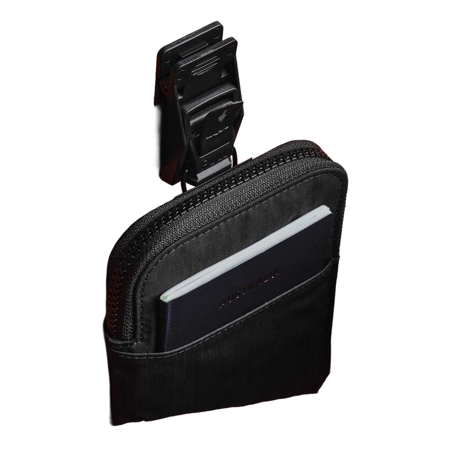 Zip Travel Wallet Alpaka AD010590118 Wallets One Size / Black | Axoflux 210D