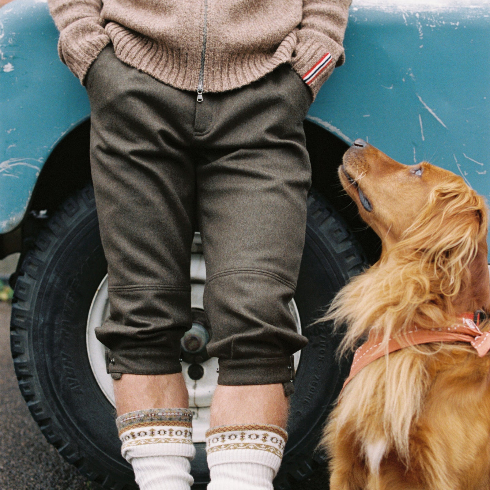 Huntsman Loden Knickerbockers | Men's Amundsen Sports Men's Trousers