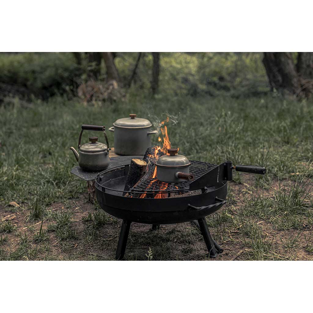 Cowboy Fire Pit Grill | 23" Barebones Living CKW-44 Firepits One Size / Black