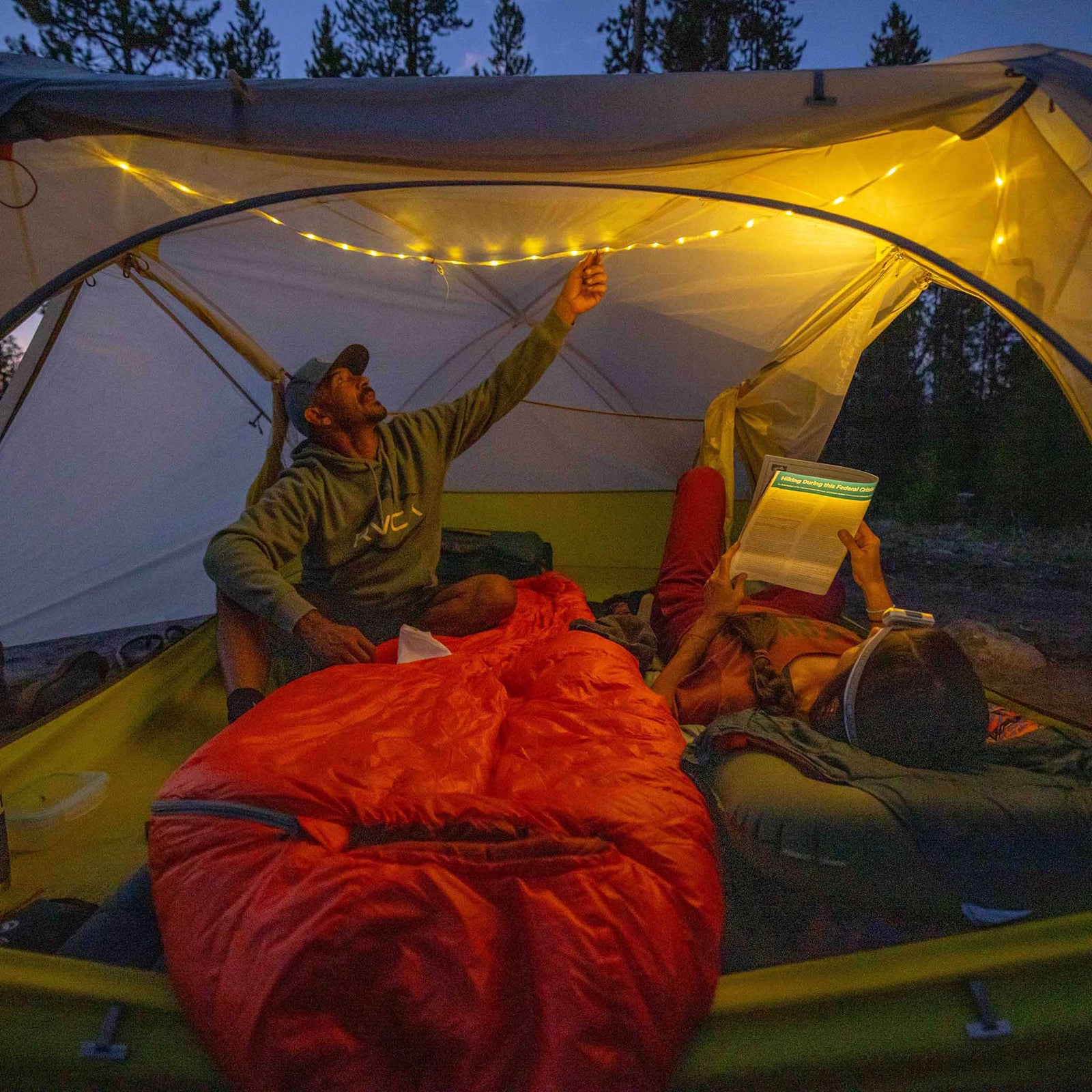 Salt Creek 2 Big Agnes TSC226 Tents 2P / Gray Violet/Warm Olive