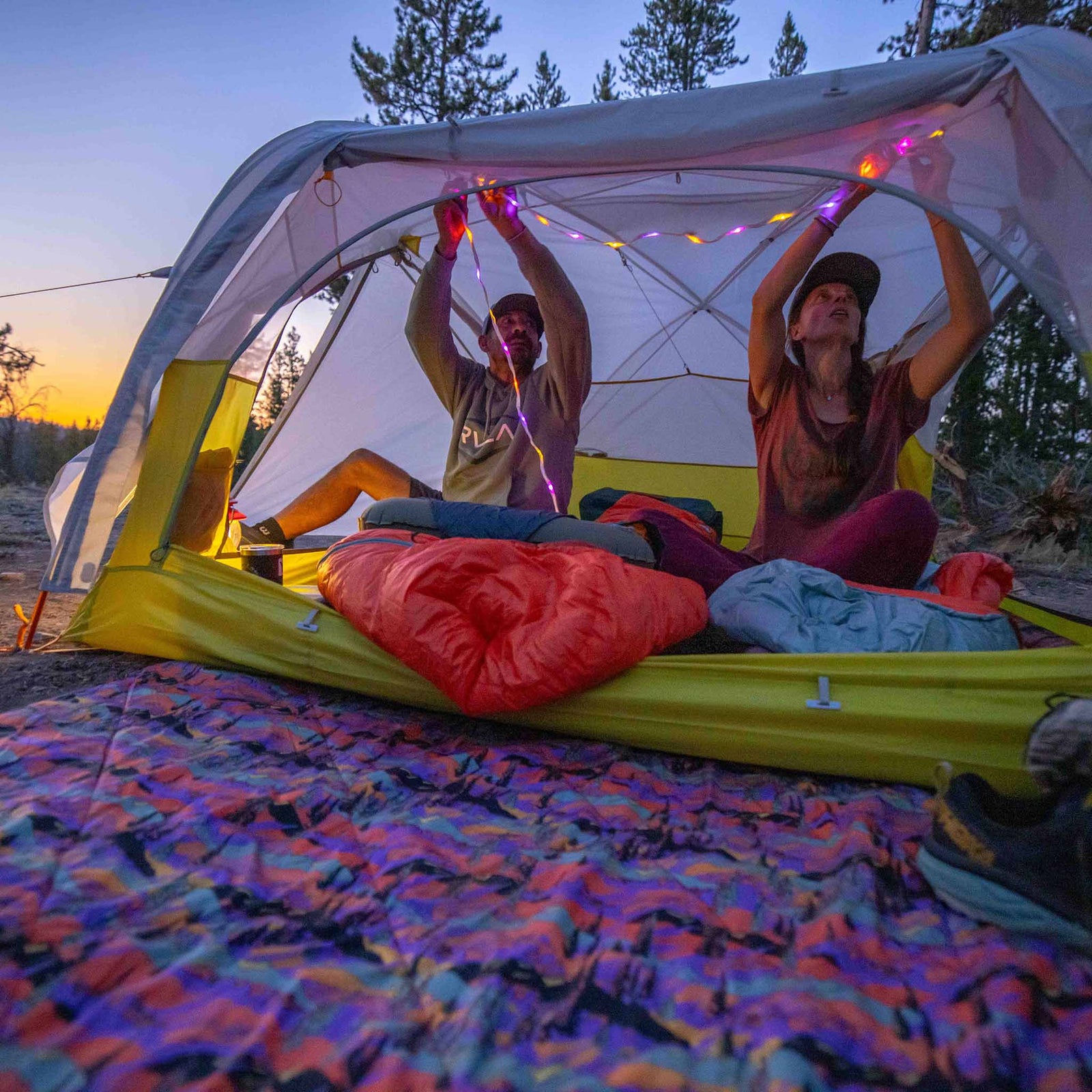 Salt Creek 3 Big Agnes TSC326 Tents 3P / Gray Violet/Warm Olive