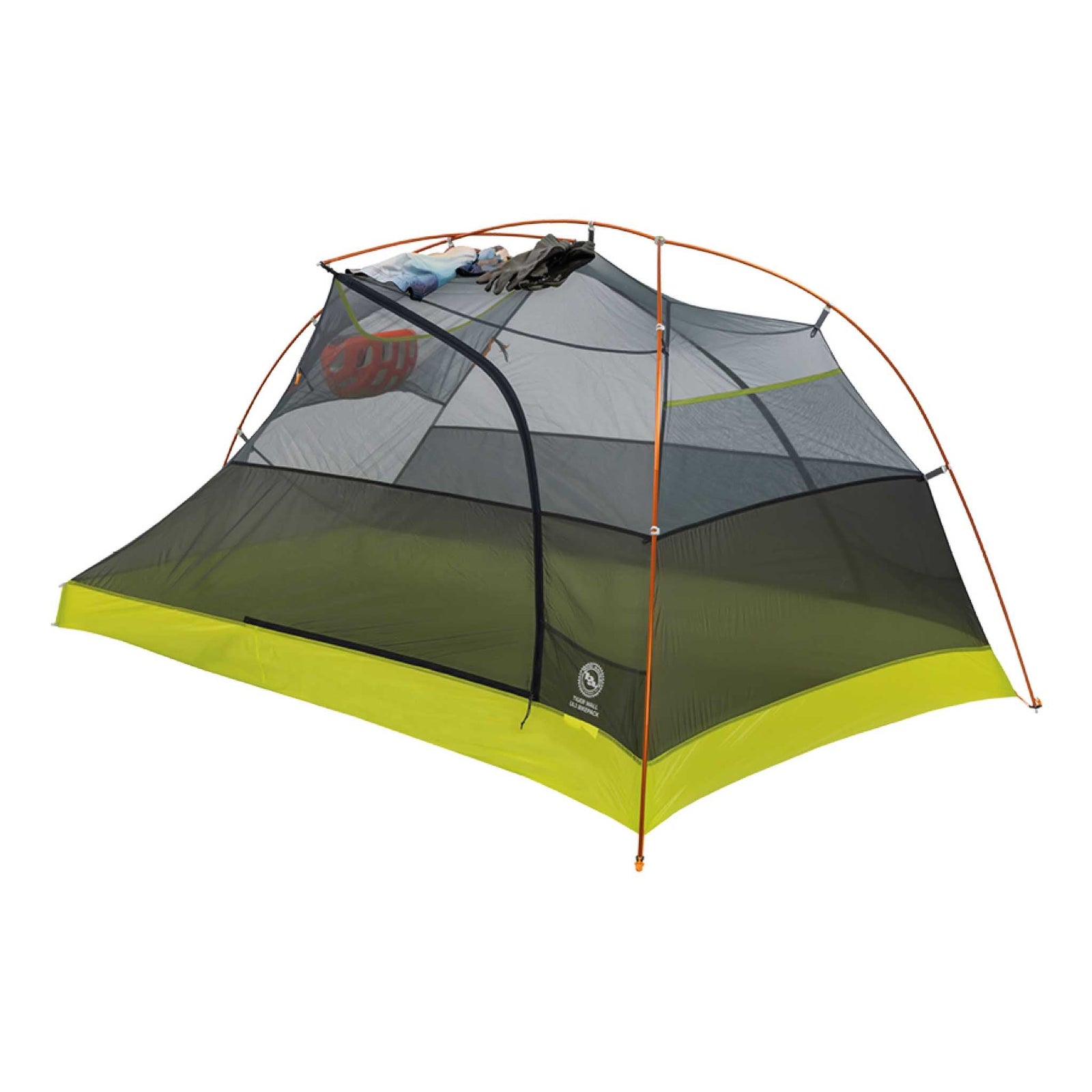 Tiger Wall UL2 Bikepack Big Agnes Tents 2P / Asphalt/Evening Primrose