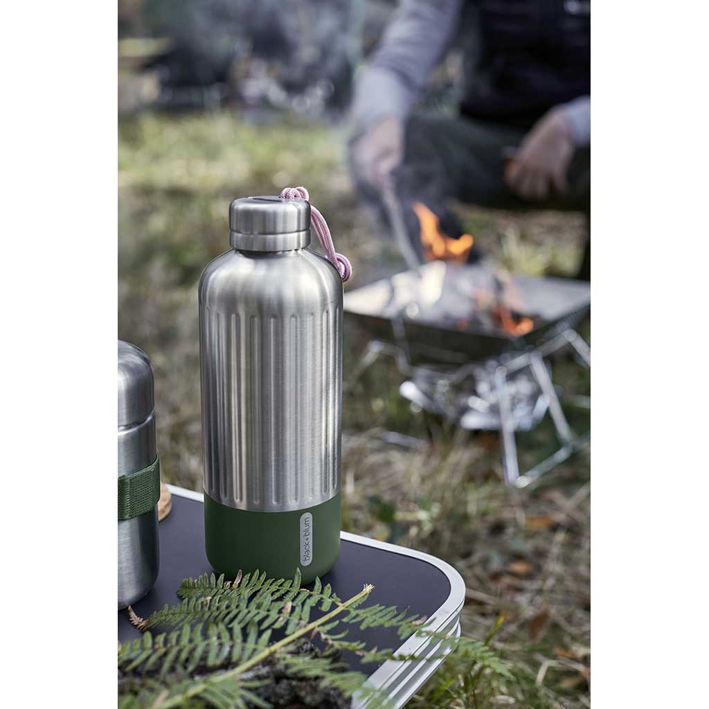 Explorer Insulated Bottle Black+Blum Flasks